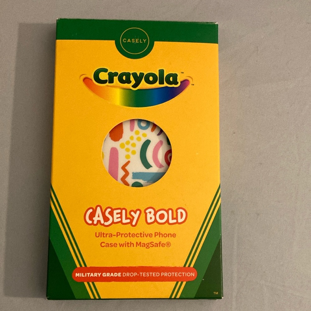 Crayola Vibrant Protective Phone Case Multicolor iPhone 13 Pro Max